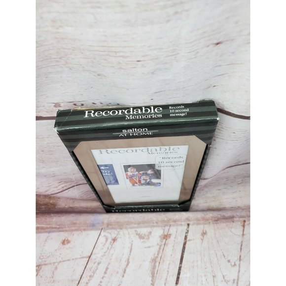 Salton At Home Recordable Memories 4"x6" Picture Frame 10 Second Message - Picture 10 of 11